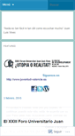 Mobile Screenshot of forouniversitariojuanluisvives.wordpress.com