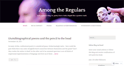 Desktop Screenshot of amongtheregulars.wordpress.com