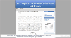 Desktop Screenshot of gasputin.wordpress.com