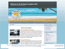 Tablet Screenshot of myadventurevacationclub.wordpress.com