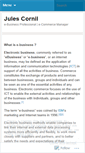 Mobile Screenshot of julescornil.wordpress.com