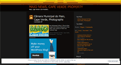 Desktop Screenshot of maiocapeverde.wordpress.com