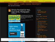 Tablet Screenshot of maiocapeverde.wordpress.com