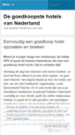 Mobile Screenshot of goedkopehotels.wordpress.com