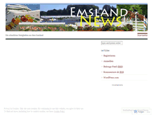 Tablet Screenshot of emsland.wordpress.com