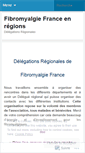 Mobile Screenshot of fibromyalgiefranceetregions.wordpress.com