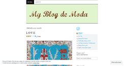 Desktop Screenshot of myblogdemoda.wordpress.com