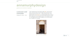 Desktop Screenshot of annamurphydesign.wordpress.com