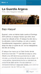 Mobile Screenshot of guardiaargeva.wordpress.com
