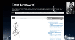 Desktop Screenshot of bufonlenormand.wordpress.com