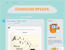 Tablet Screenshot of coolkamikazecat.wordpress.com