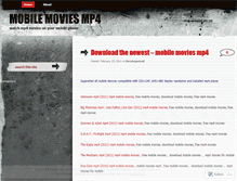 Tablet Screenshot of mobilemoviesmp4.wordpress.com