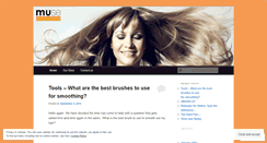 Desktop Screenshot of musehair.wordpress.com