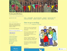 Tablet Screenshot of bishophillbillies.wordpress.com