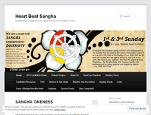 Tablet Screenshot of heartbeatsangha.wordpress.com