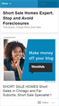 Mobile Screenshot of chicagoshortsalehomeforeclosuresexpert.wordpress.com