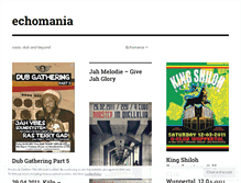 Tablet Screenshot of echomania.wordpress.com