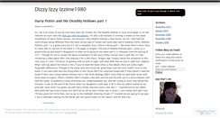 Desktop Screenshot of elizabethizzime1980halvorson.wordpress.com