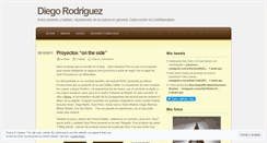 Desktop Screenshot of diegorodriguezactor.wordpress.com