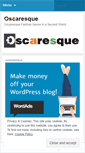 Mobile Screenshot of oscaresque.wordpress.com