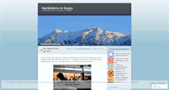 Desktop Screenshot of peregrinodelasrias.wordpress.com