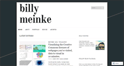 Desktop Screenshot of billymeinke.wordpress.com