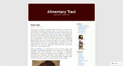 Desktop Screenshot of alimentarytract.wordpress.com