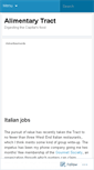 Mobile Screenshot of alimentarytract.wordpress.com