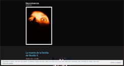 Desktop Screenshot of necromentia.wordpress.com