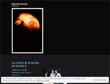 Tablet Screenshot of necromentia.wordpress.com