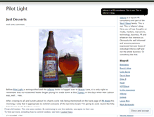 Tablet Screenshot of pilotlight.wordpress.com