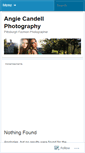 Mobile Screenshot of angiecandellphotography.wordpress.com