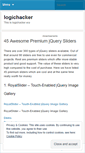 Mobile Screenshot of logichacker.wordpress.com