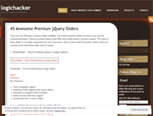 Tablet Screenshot of logichacker.wordpress.com