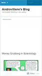 Mobile Screenshot of androvillans.wordpress.com