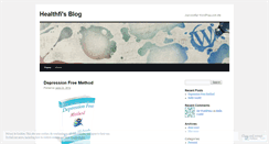 Desktop Screenshot of healthfi.wordpress.com
