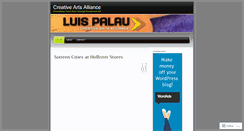 Desktop Screenshot of creativeartsalliance.wordpress.com