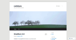 Desktop Screenshot of cadabyss.wordpress.com