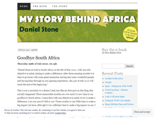 Tablet Screenshot of mystorybehindafrica.wordpress.com
