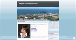 Desktop Screenshot of margaridamachado.wordpress.com