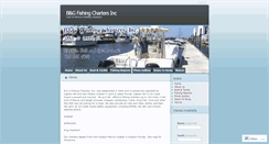 Desktop Screenshot of bgfishingcharters.wordpress.com