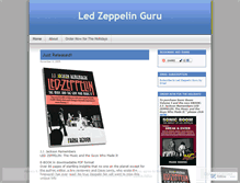 Tablet Screenshot of ledzeppelinguru.wordpress.com