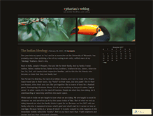 Tablet Screenshot of 13tharian.wordpress.com