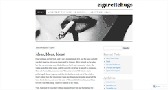 Desktop Screenshot of cigarettehugs.wordpress.com