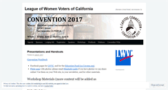 Desktop Screenshot of lwvc.wordpress.com