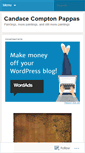 Mobile Screenshot of candacecomptonpappas.wordpress.com