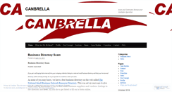 Desktop Screenshot of canbrella.wordpress.com