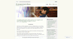 Desktop Screenshot of funparenting.wordpress.com