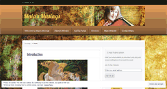 Desktop Screenshot of maiasmusings.wordpress.com