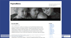 Desktop Screenshot of gigimama.wordpress.com